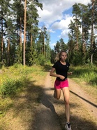 Harjoittelu on tuottanut tulosta, ja nyt Sini pääsee edustamaan Suomea Pohjoismaiden mestaruuskilpailuihin ja maaotteluun.
