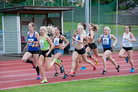 Naisten 800 metrille osallistui 11 juoksijaa.
