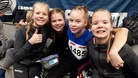 Vauhdilla oli myös viestijoukkue T11-sarjan 4x100 metrillä. Tytöt suoriutuivat viestistä loistavasti sijoittuen 22 joukkueen joukossa 9:nneksi. Joukkueessa juoksivat Iina, Venla, Wenica ja Seela.