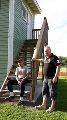 Valmista tuli. Keijoa ja Markusta voimme kiittää merkittävästä panostuksesta yleisurheiluväen turvallisuuteen.