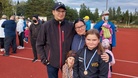 Yleisurheilu yhdistää Majamäen perhettä.