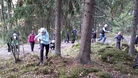 Kuvia viime vuoden illanvietosta Kumpulassa. Tanner tömisi, kun 'matoja' etsittiin metsästä viestijoukkueina.